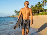 20"-23.5" HIC Kona Tiki Quick Dry Board Shorts — Boardshorts — HIC (view 8)
