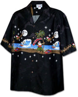 Hula Dancing Santa Christmas Shirt