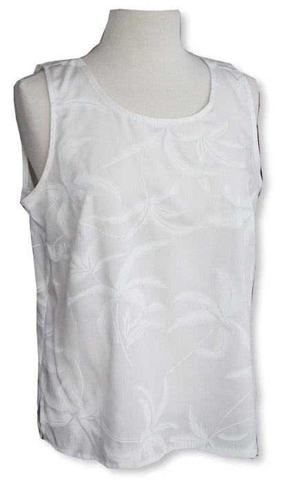 Hurricane Women's White Tank Top