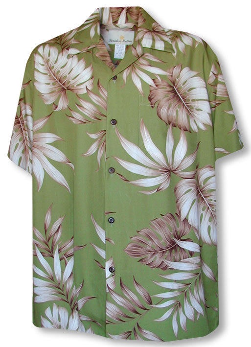Inspiration Monstera Men's Rayon Shirt