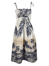 Island Escape on High Smocked Tube Dress