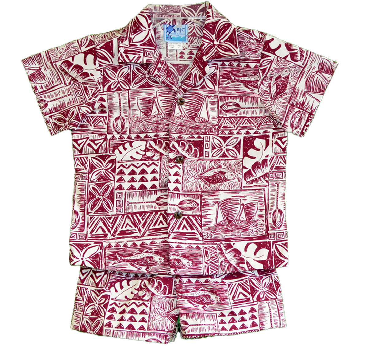 Island Sketches Boy's 2pc