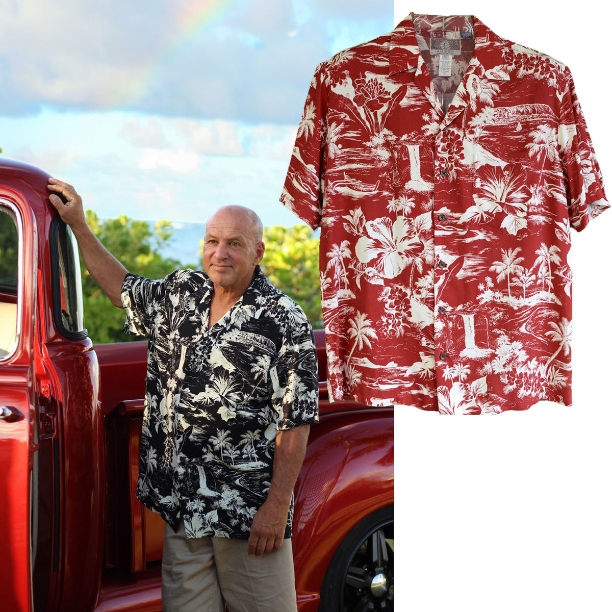 Island Tropical Ink Hawaiian Shirt