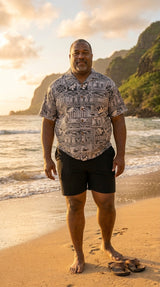 Island Sketches Men's Shirt — Men's Cotton Shirts — RJC (view 6)