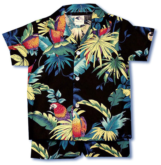 Jungle Parrots Boy's 2pc