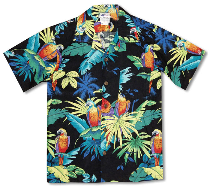 Jungle Parrots Boy's Shirt