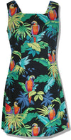 Jungle Parrot Petite Women's A-Line Dress