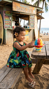 RJC Girls Jungle Parrot Bungee Dress