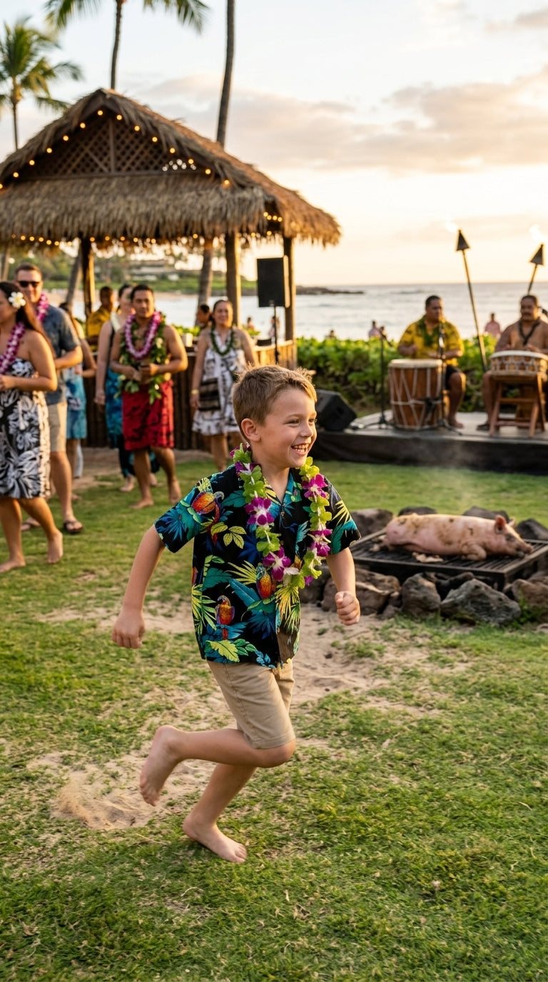 Jungle Parrots Boy's Shirt — Boys Shirts — RJC (view 5)