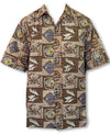 Hawaii Kai Ocean Men's Go Barefoot Cotton Aloha Shirt