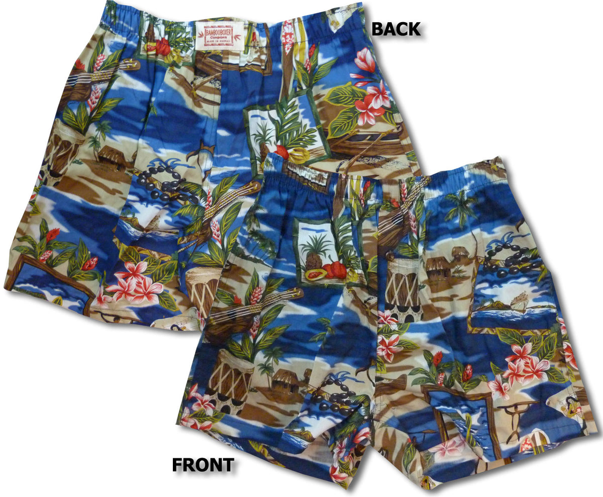 Kailua Uni-Sex Bamboo Boxer Shorts
