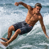 20"-23.5" HIC Kona Tiki Quick Dry Board Shorts — Boardshorts — HIC (view 4)
