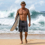 20"-23.5" HIC Kona Tiki Quick Dry Board Shorts — Boardshorts — HIC (view 3)