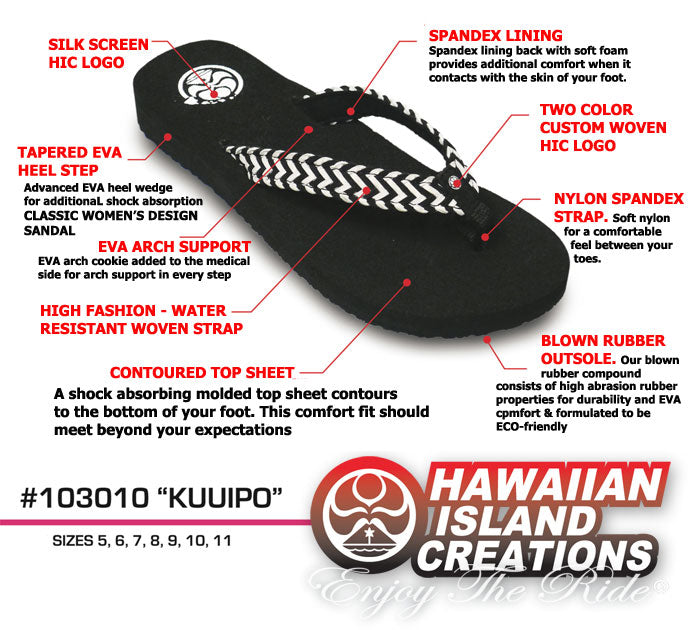 Kuuipo Women's Woven Strap Sandal