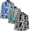 White Orchid Panel Kamehameha Long Sleeve