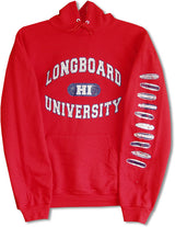 Longboard University Pullover Hoodie Sweatshirt