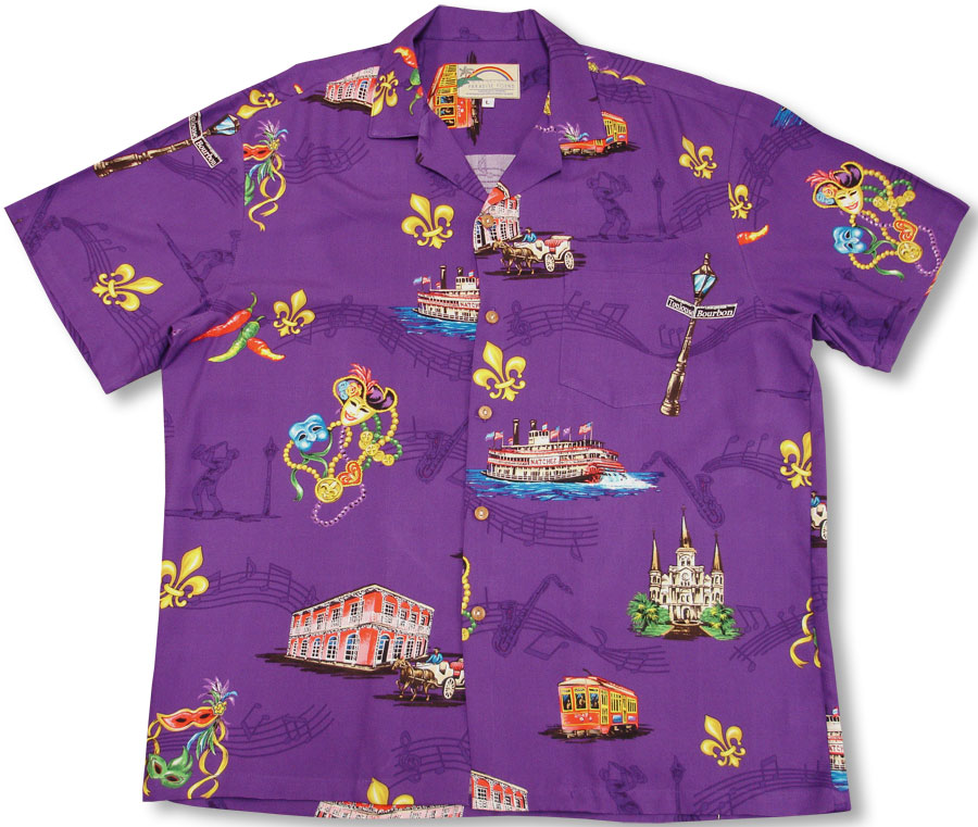 Mardi Gras 2013 Men's Rayon
