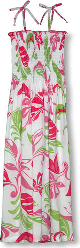 Maui Beach Summer Smocked Tube Dress