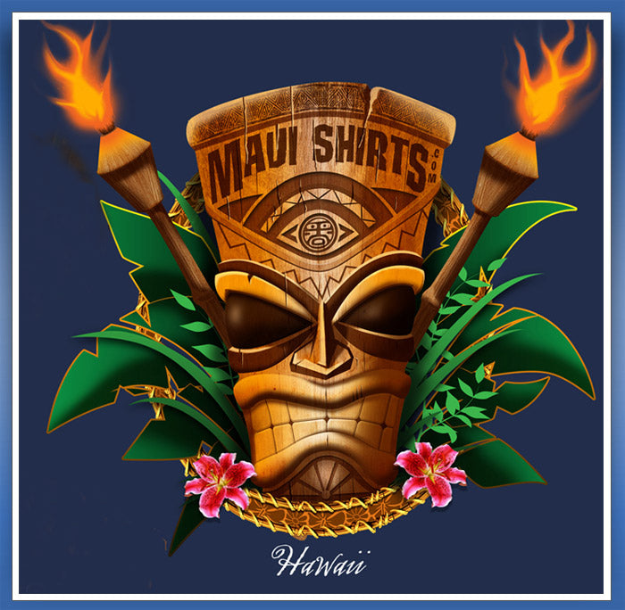 Maui Tiki God T-Shirt