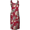 Melia Plumeria Women's Short Tank Flare Dress