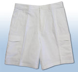 Cubavera mens linen blend cargo shorts