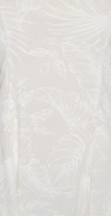Midnight Garden Collarless Blouse
