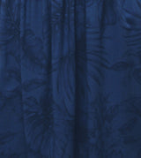 Midnight Garden A Line Cap Sleeve Dress