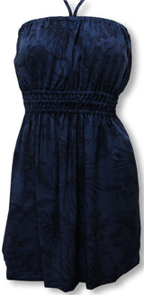 Midnight Garden Elastic Waist Sundress