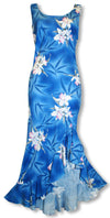 Midnight Orchid Fit and Flare Dress