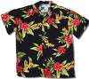 Mini Hibiscus Boy's Rayon Shirt