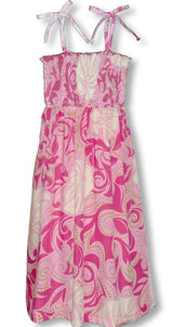 Modernly Pretty Smocked Tube Dress