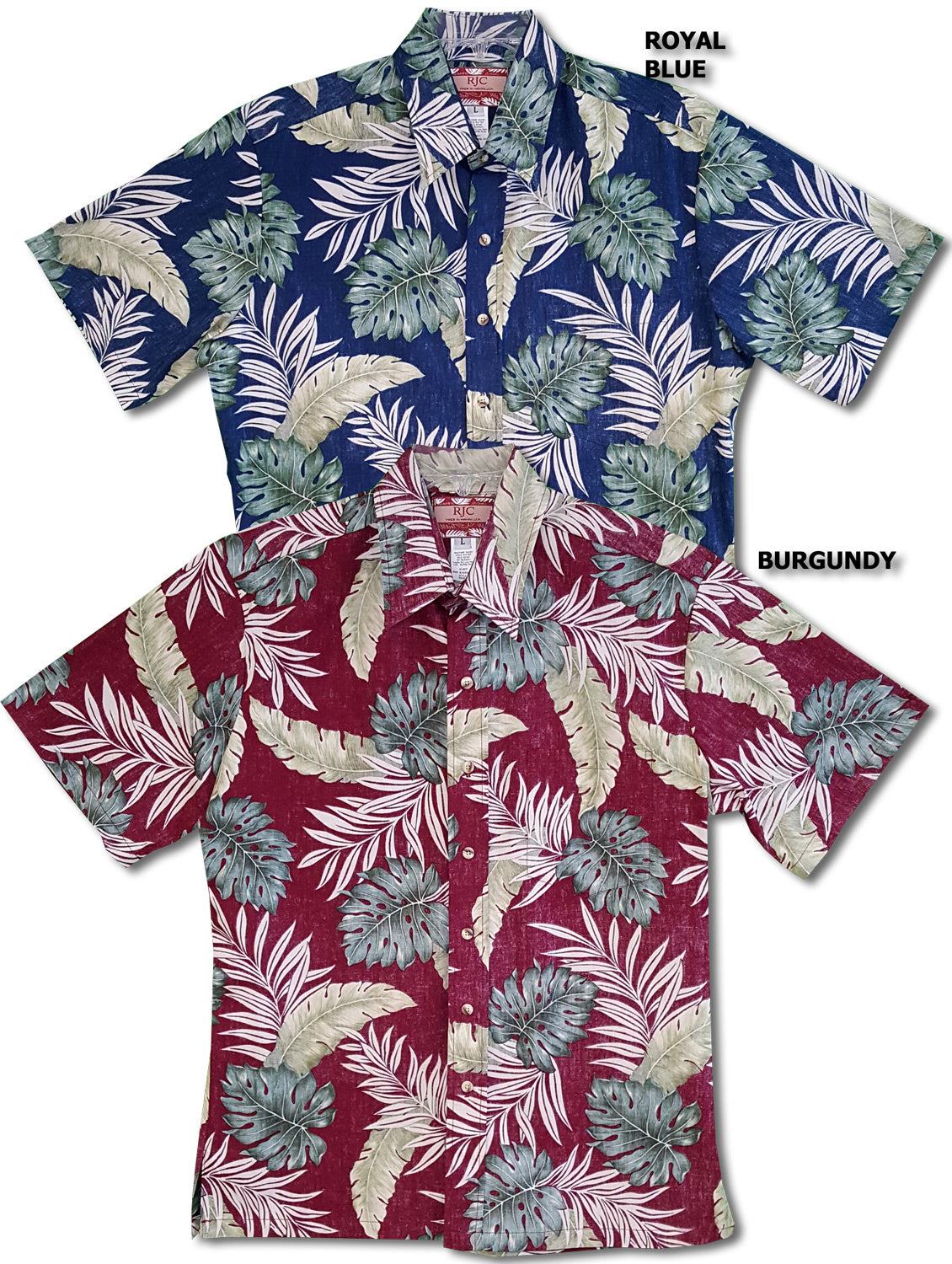 Monstera Fern Businessman's Reverse Cotton