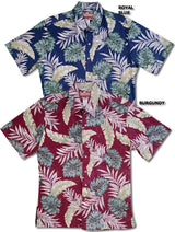 Monstera Fern Businessman's Reverse Cotton