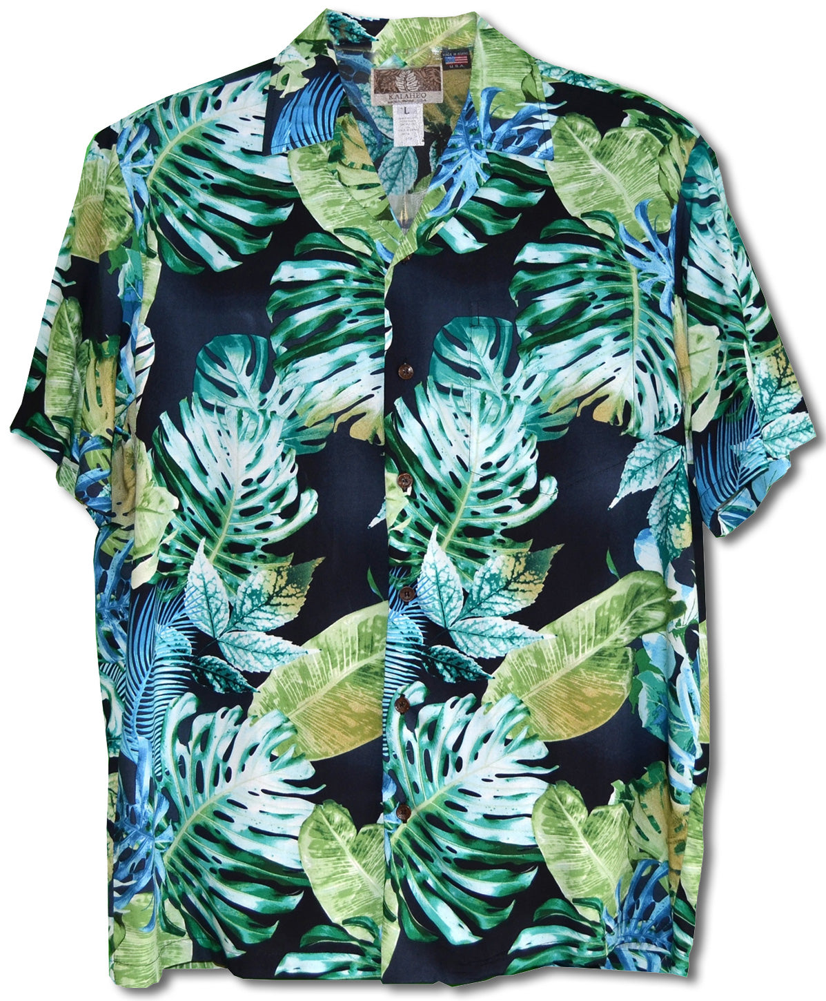 Monstera Leaf men's shirt
