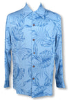 Monstera Palm Mens Long Sleeve Shirt