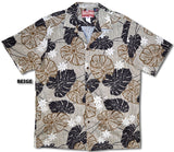 Monstera White Flower men's shirt