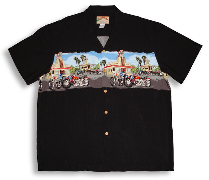 Motorcycle Drive-In Diner Men's Shirt
