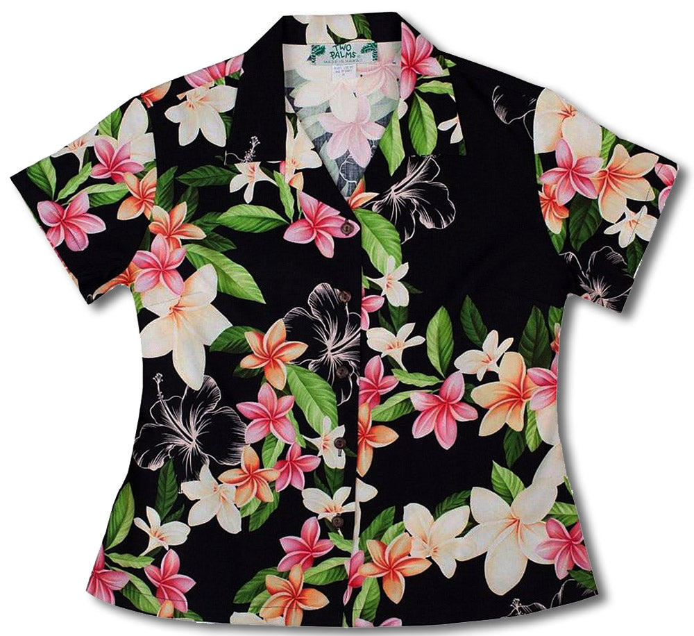 Nadina Plumeria Women's Fitted Blouse