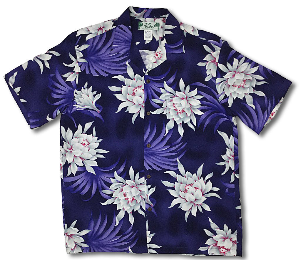 Night Blooming Ceres men's Hawaiian Shirt