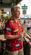 Nissan Z collection men's Hawaiian style rayon print