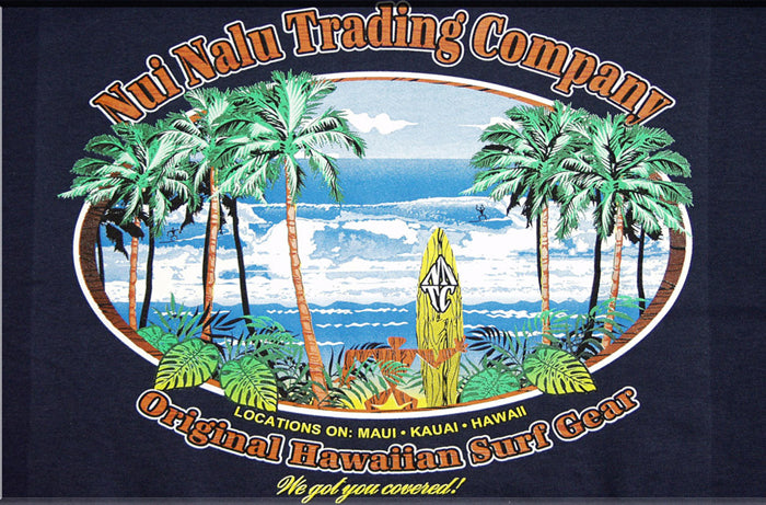 Nui Nalu Big Wave Surf T-Shirt