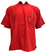 O Christmas Tree Embroidered Shirt