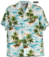 Ocean Island Outriggers men's aloha shirt