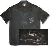 Ocean Liner Men's Embroidered Shirt
