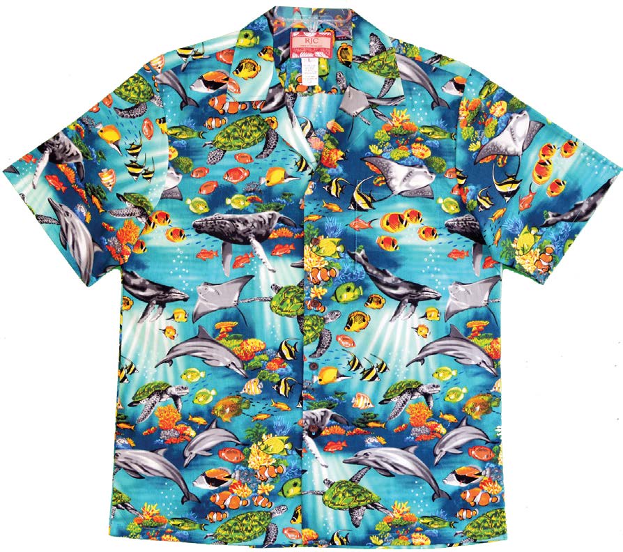 Ocean Reef Marine Life Men's Shirt