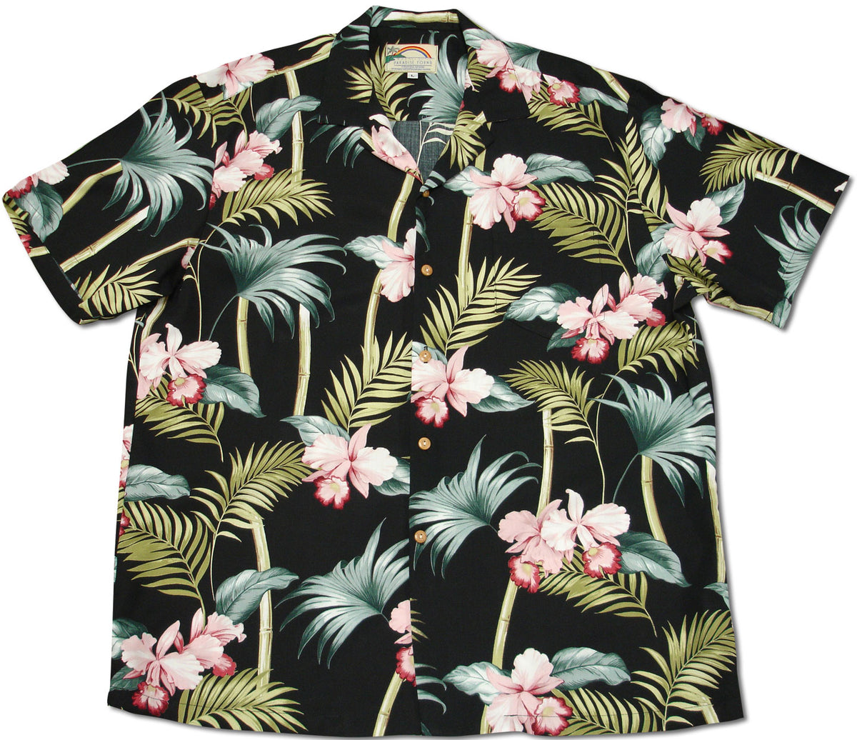 Orchid Bamboo men's paradise found shirt