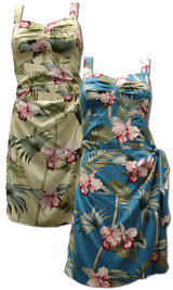 Orchid Bamboo Elastic Back Sarong