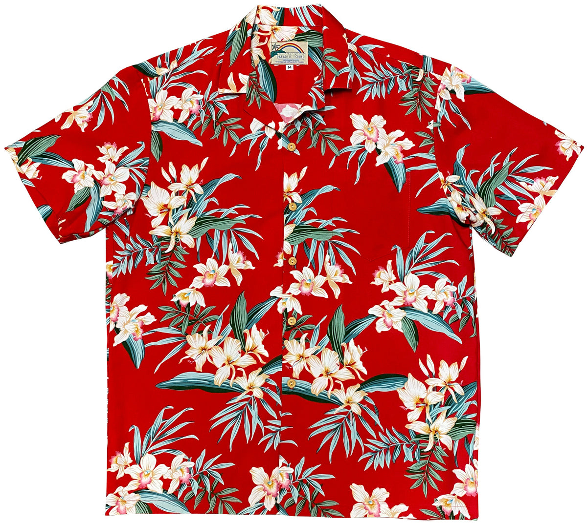 Orchid Ginger Paradise Found Men's Aloha Shirt