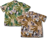 Orchid Jungle men's Paradise Found Hawaiian aloha shirt