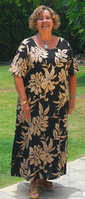 Orchid Monstera Dress with Pockets